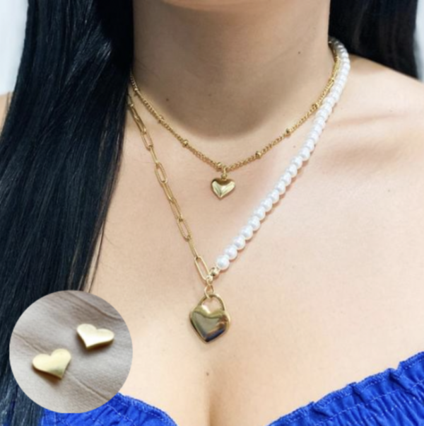 Juego Aretes y Collar WA66